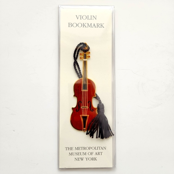 Metropolitan Museum of Art Violin Bookmark - Picture 1 of 4